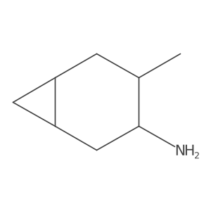 rac-(3R,4R)-4-methylbicyclo[4.1.0]heptan-3-amine结构式