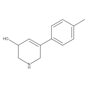 5-(4-Methylphenyl)-1,2,3,6-tetrahydropyridin-3-ol Structure