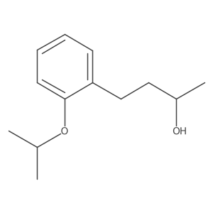 (2R)-4-[2-(propan-2-yloxy)phenyl]butan-2-ol Structure