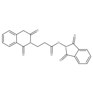 1,3-dioxo-2,3-dihydro-1H-isoindol-2-yl 3-(1,3-dioxo-1,2,3,4-tetrahydroisoquinolin-2-yl)propanoate结构式