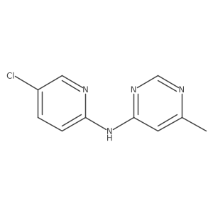 N-(5-chloropyridin-2-yl)-6-methylpyrimidin-4-amine Structure