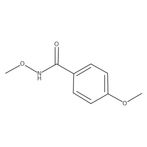 N,4-Dimethoxybenzamide结构式