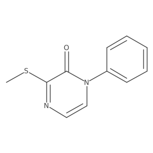 3-(Methylsulfanyl)-1-phenyl-1,2-dihydropyrazin-2-one Structure