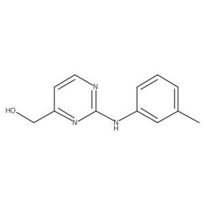 {2-[(3-Methylphenyl)amino]pyrimidin-4-yl}methanol结构式