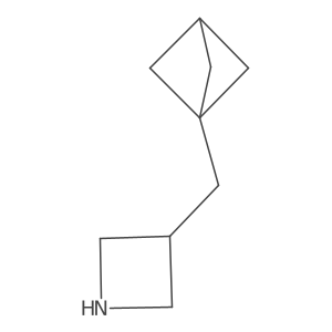 3-({Bicyclo[1.1.1]pentan-1-yl}methyl)azetidine Structure