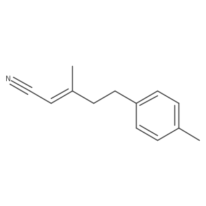 2-Pentenenitrile, 3-methyl-5-(4-methylphenyl)-, (Z)-结构式