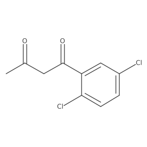 1,3-Butanedione, 1-(2,5-dichlorophenyl)- Structure