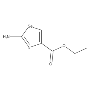 Ethyl 2-amino-1,3-selenazole-4-carboxylate结构式