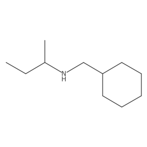 N-(cyclohexylmethyl)butan-2-amine Structure