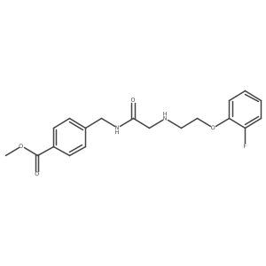 Methyl 4-[(2-{[2-(2-fluorophenoxy)ethyl]amino}acetamido)methyl]benzoate Structure