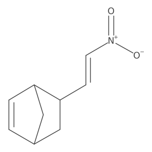 5-(2-Nitroethenyl)bicyclo[2.2.1]hept-2-ene结构式
