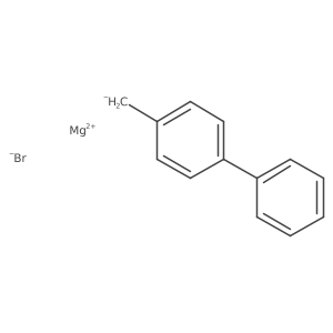 (Biphenyl-4-ylmethyl)magnesium bromide结构式