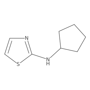 N-cyclopentyl-1,3-thiazol-2-amine Structure