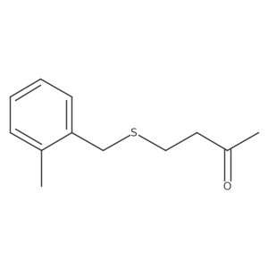 4-{[(2-Methylphenyl)methyl]sulfanyl}butan-2-one Structure