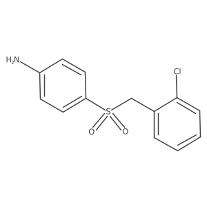 4-[(2-Chlorophenyl)methanesulfonyl]aniline结构式
