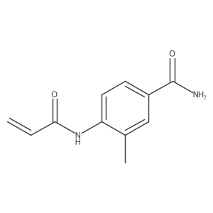 4-Acrylamido-3-methylbenzamide Structure