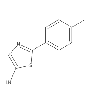 2-(4-Ethylphenyl)thiazol-5-amine Structure