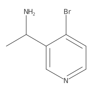 (S)-1-(4-Bromopyridin-3-yl)ethan-1-amine Structure