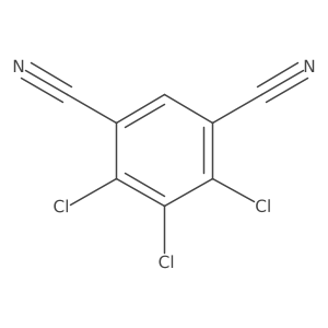 4,5,6-Trichloroisophthalonitrile Structure