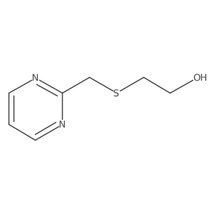 2-(pyrimidin-2-ylmethylsulfanyl)ethanol Structure