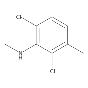 2,6-dichloro-N,3-dimethylaniline Structure