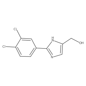 2-(3,4-Dichlorophenyl)imidazole-5-methanol结构式