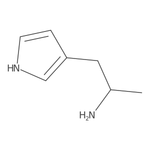 (2R)-1-(1H-pyrrol-3-yl)propan-2-amine Structure