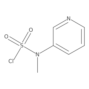 N-Methyl-N-3-pyridinylsulfamoyl chloride Structure