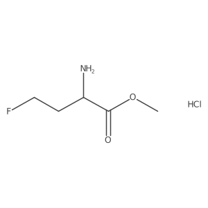 Methyl 2-amino-4-fluorobutanoate hydrochloride Structure