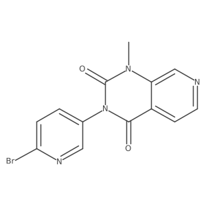 3-(6-Bromo-3-pyridinyl)-1-methylpyrido[3,4-d]pyrimidine-2,4(1h,3h)-dione Structure