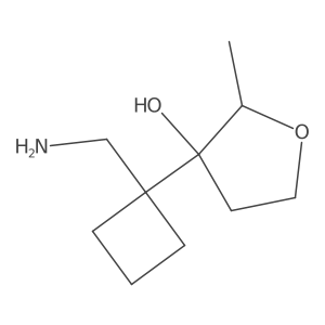 3-[1-(Aminomethyl)cyclobutyl]-2-methyloxolan-3-ol Structure