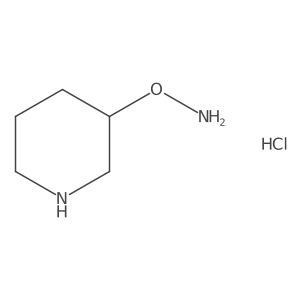 O-(piperidin-3-yl)hydroxylamine hydrochloride结构式
