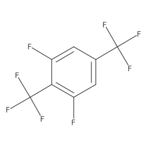 1,3-Difluoro-2,5-bis(trifluoromethyl)benzene Structure