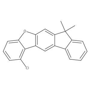 1-Chloro-7,7-dimethyl-7H-fluoreno[2,3-b]benzofuran Structure