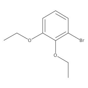 1-Bromo-2,3-diethoxybenzene Structure