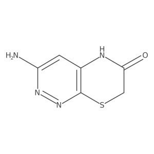 3-amino-5H,6H,7H-pyridazino[3,4-b][1,4]thiazin-6-one Structure