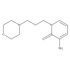 3-Amino-1-(3-morpholinopropyl)pyridin-2(1H)-one结构式