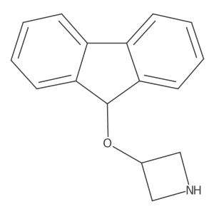 3-(9H-fluoren-9-yloxy)azetidine Structure