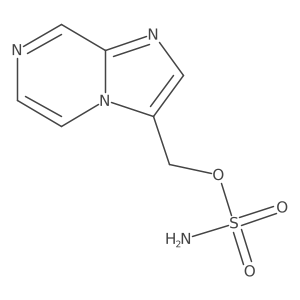 {Imidazo[1,2-a]pyrazin-3-yl}methyl sulfamate结构式
