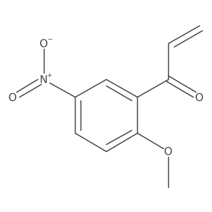 1-(2-Methoxy-5-nitrophenyl)prop-2-en-1-one Structure