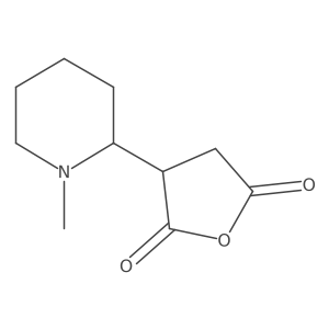 3-(1-Methylpiperidin-2-yl)oxolane-2,5-dione Structure