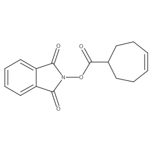 1,3-dioxo-2,3-dihydro-1H-isoindol-2-yl cyclohept-4-ene-1-carboxylate结构式