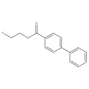 [1,1a(2)-Biphenyl]-4-carboxylic acid, 2-fluoroethyl ester结构式