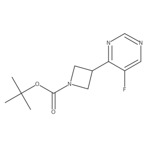 1,1-Dimethylethyl 3-(5-fluoro-4-pyrimidinyl)-1-azetidinecarboxylate Structure