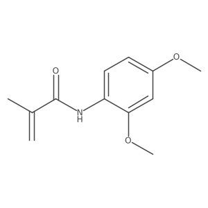 N-(2,4-Dimethoxyphenyl)-2-methyl-2-propenamide Structure