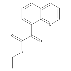 Ethyl 2-oxo-2-quinolin-8-ylacetate Structure