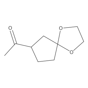 Ethanone, 1-(1,4-dioxaspiro[4.4]non-7-yl)-结构式