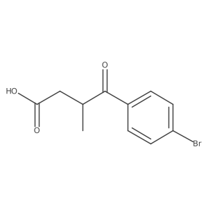 3-(4-Bromobenzoyl)butyric acid结构式