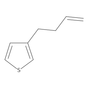 3-(But-3-en-1-yl)thiophene Structure