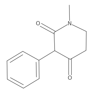 1-Methyl-3-phenyl-2,4-dioxopiperidin结构式